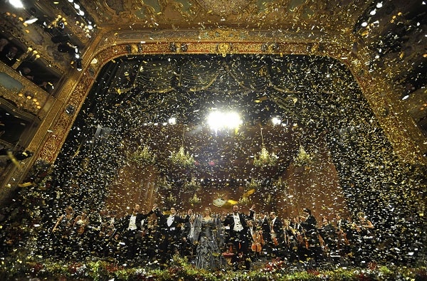 new year's eve concert at "la fenice" theatre in venice