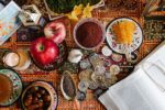 tavola apparecchiata per Nowruz, il capodanno persiano